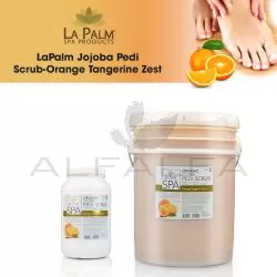 LaPalm Jojoba Pedi Scrub-Orange Tangerine Zest