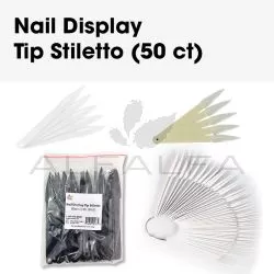 Nail Display Tip Stiletto (50 ct)