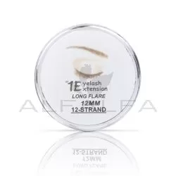 #1 Eyelash Flare Jar 12MM -12 Long