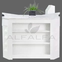 Regis Nail Corner with Marble Top