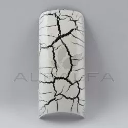 Beyond Design Tip - White/Brown Crackle YD5-13 (70 pcs)