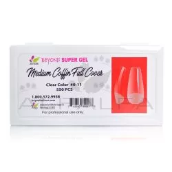 Beyond Super Gel Medium Coffin Full Cover - #00 -11 - 550pcs