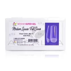 Beyond Super Gel Medium Square Full Cover - #00-11 - 550pcs