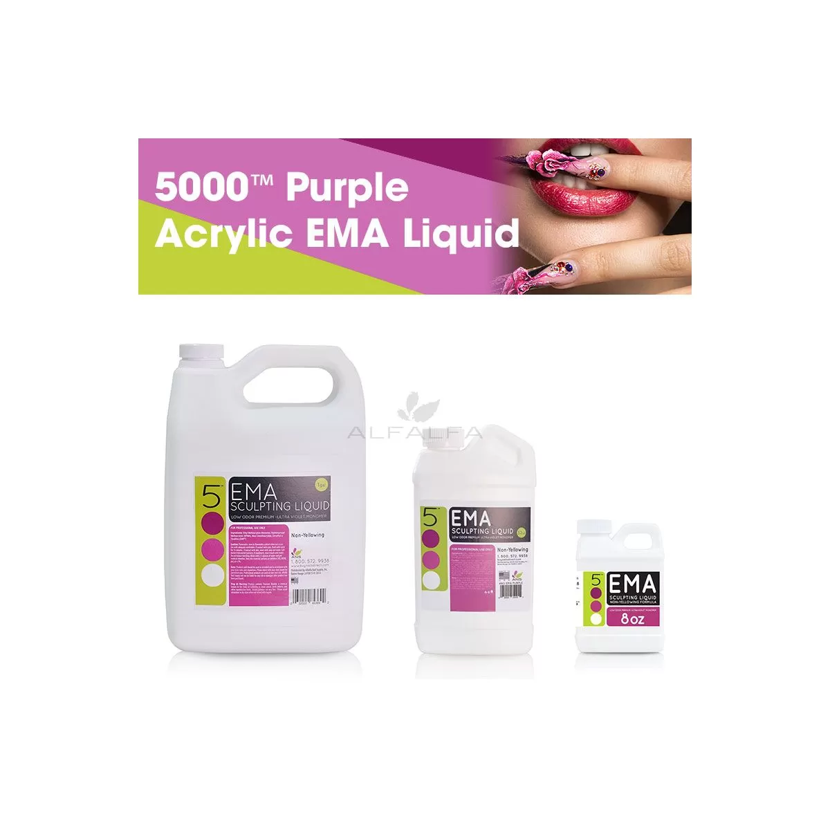 5000 Purple Acrylic EMA Liquid