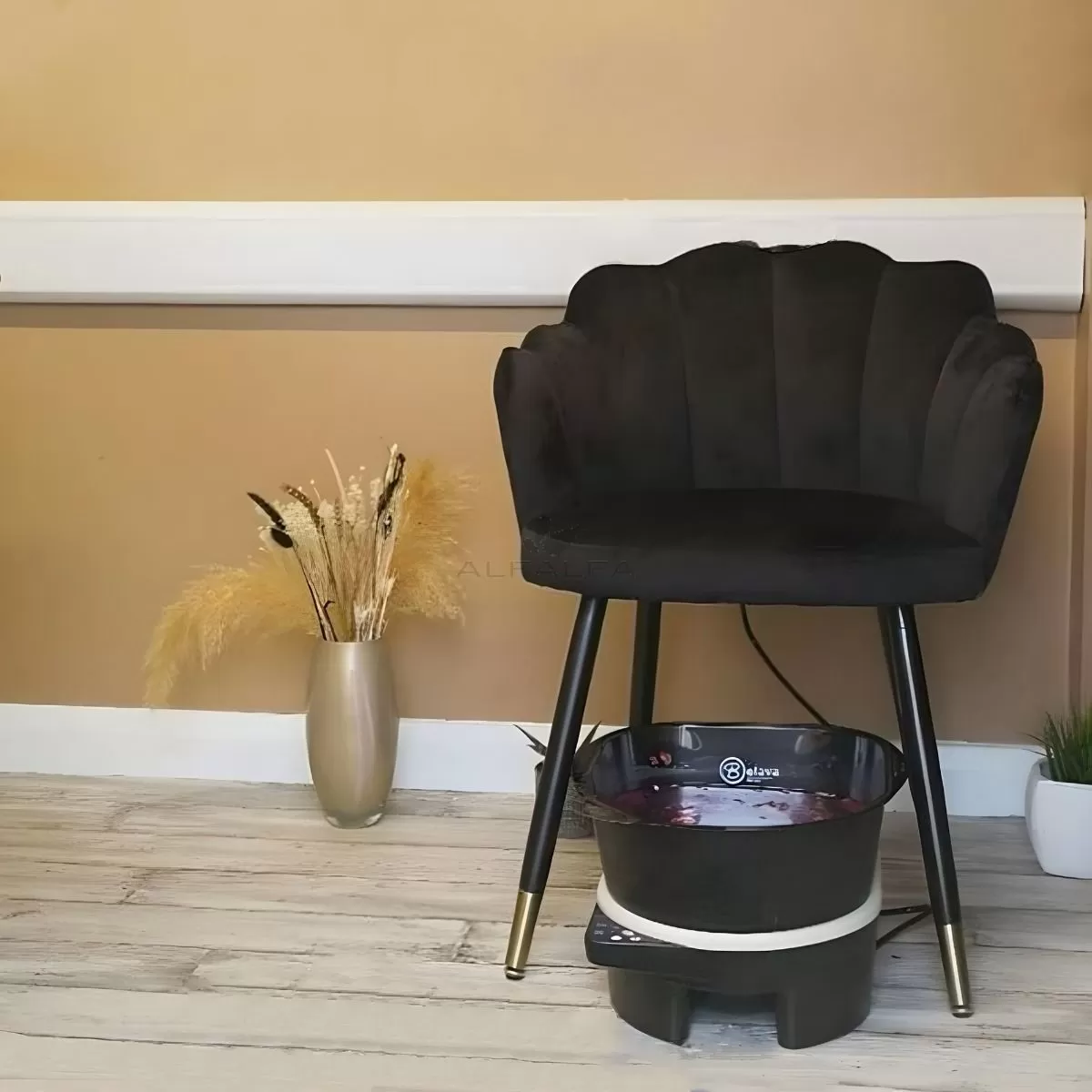Belava Pro Foot Heater/Massager - Black (with 20 Liners)