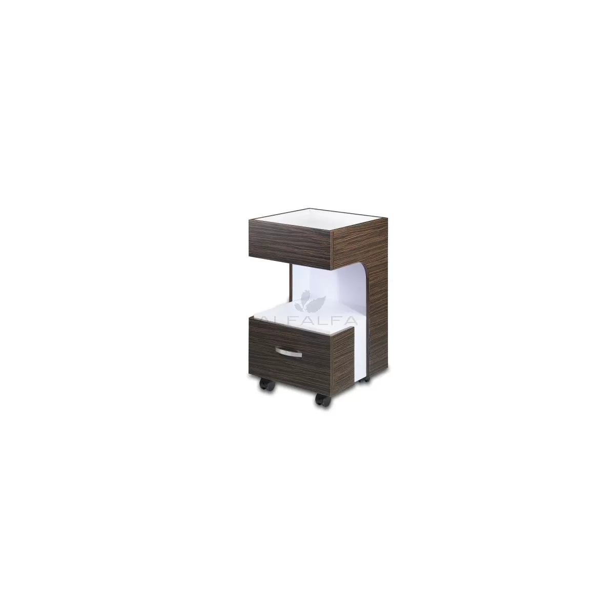 Beniko Pedicart - White Fino & Guayanna Rose