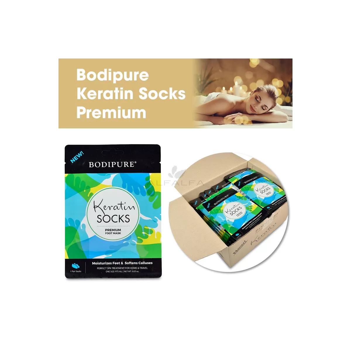 Bodipure Keratin Socks Premium