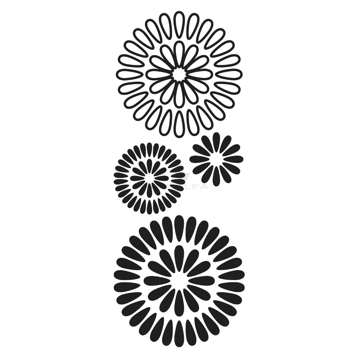 Vinyl Salon Decals-Outside