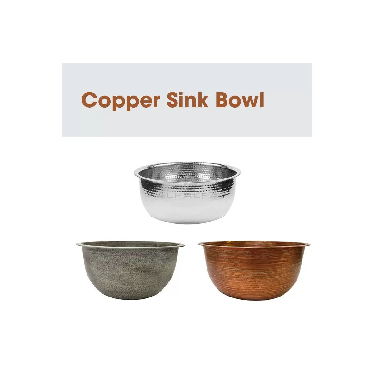 Copper Sink Bowl