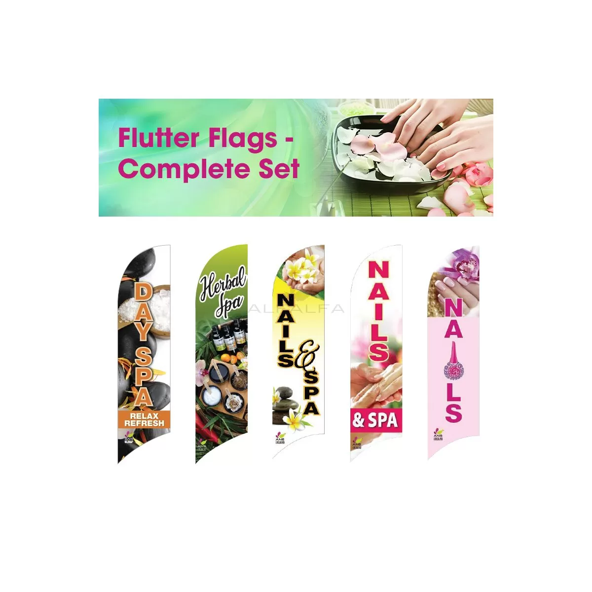 Flutter Flags - Complete Set