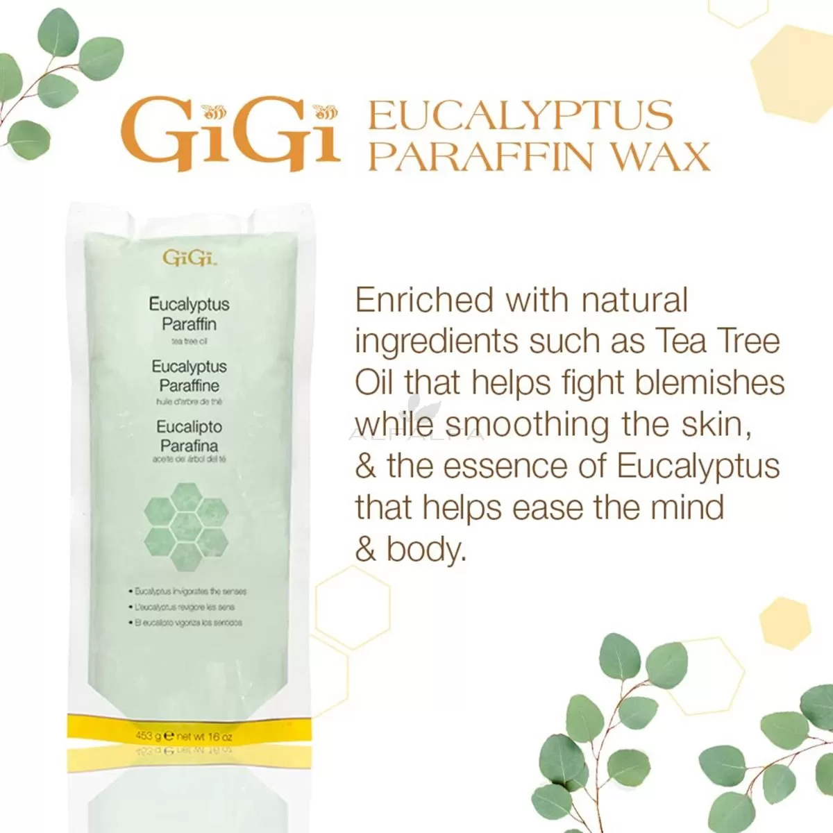 Gigi Paraffin Wax – 1 lb