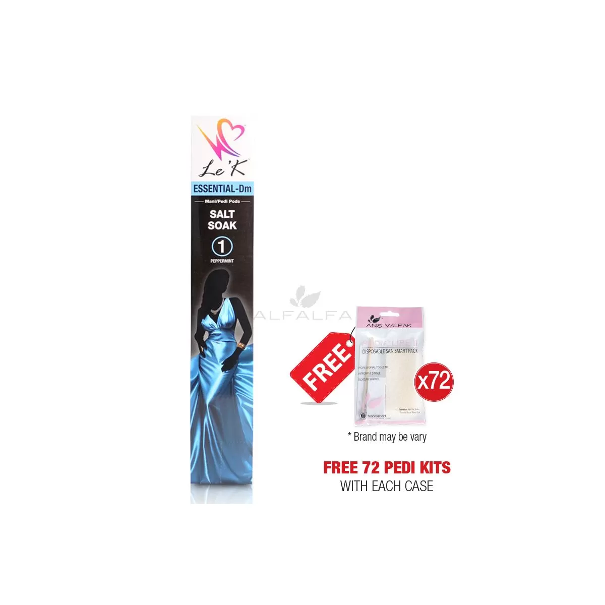 Le'K ManiPedi PODs - Essential-Dm - Step 1