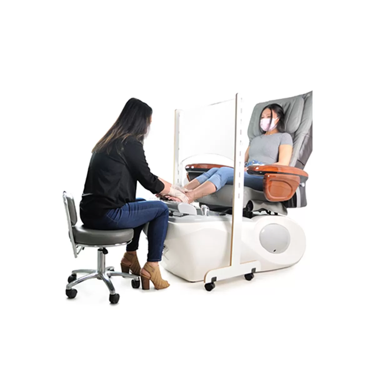 Pedispa Acrylic Protective Screen-21 inches