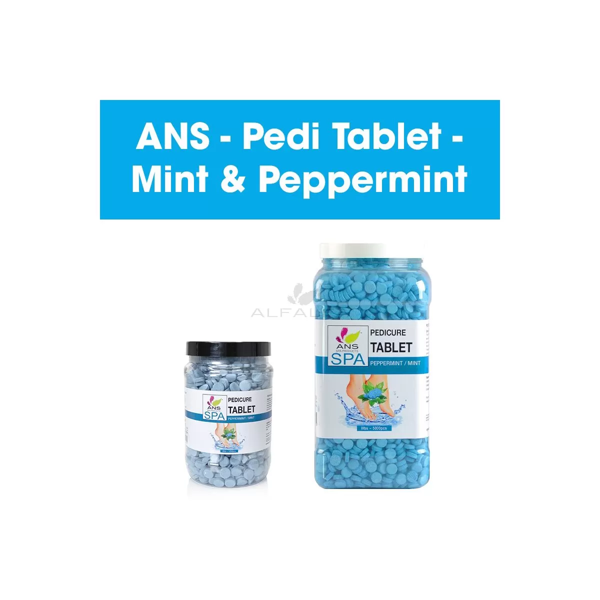 ANS - Pedi Tablet - Mint & Peppermint
