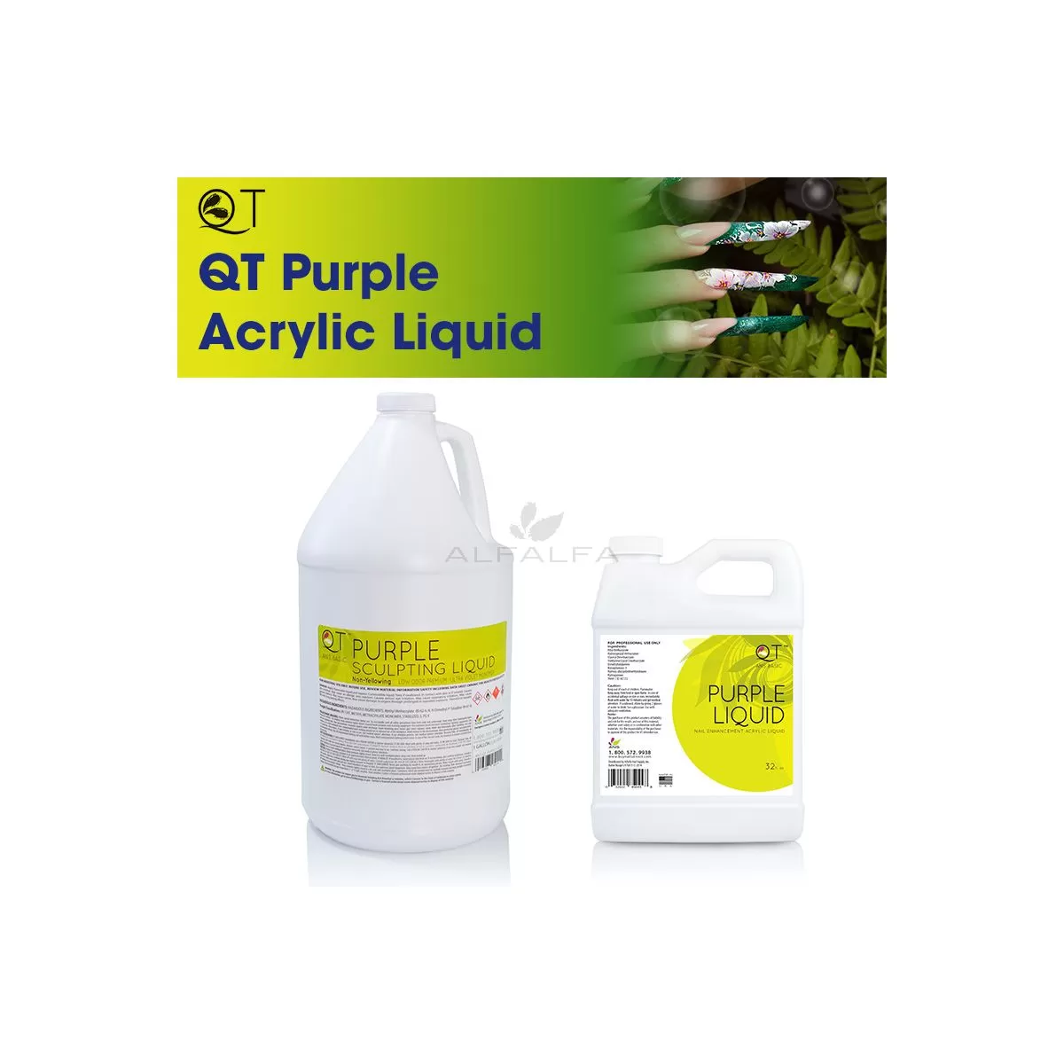 QT Purple Acrylic Liquid