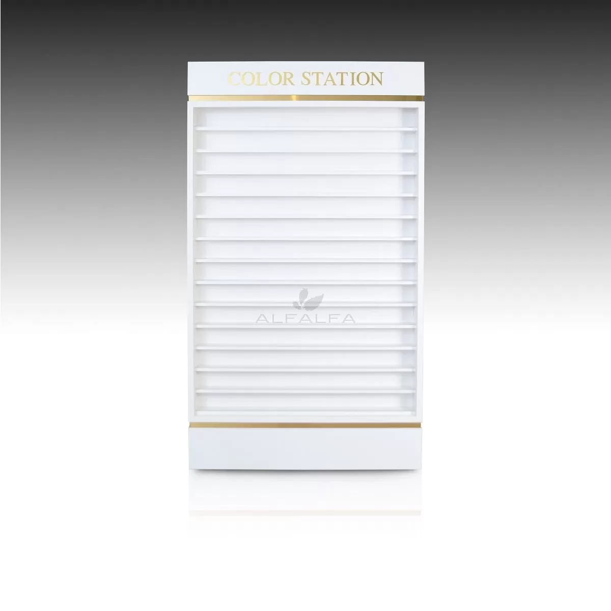 Luxus Color Stand Display - Gold