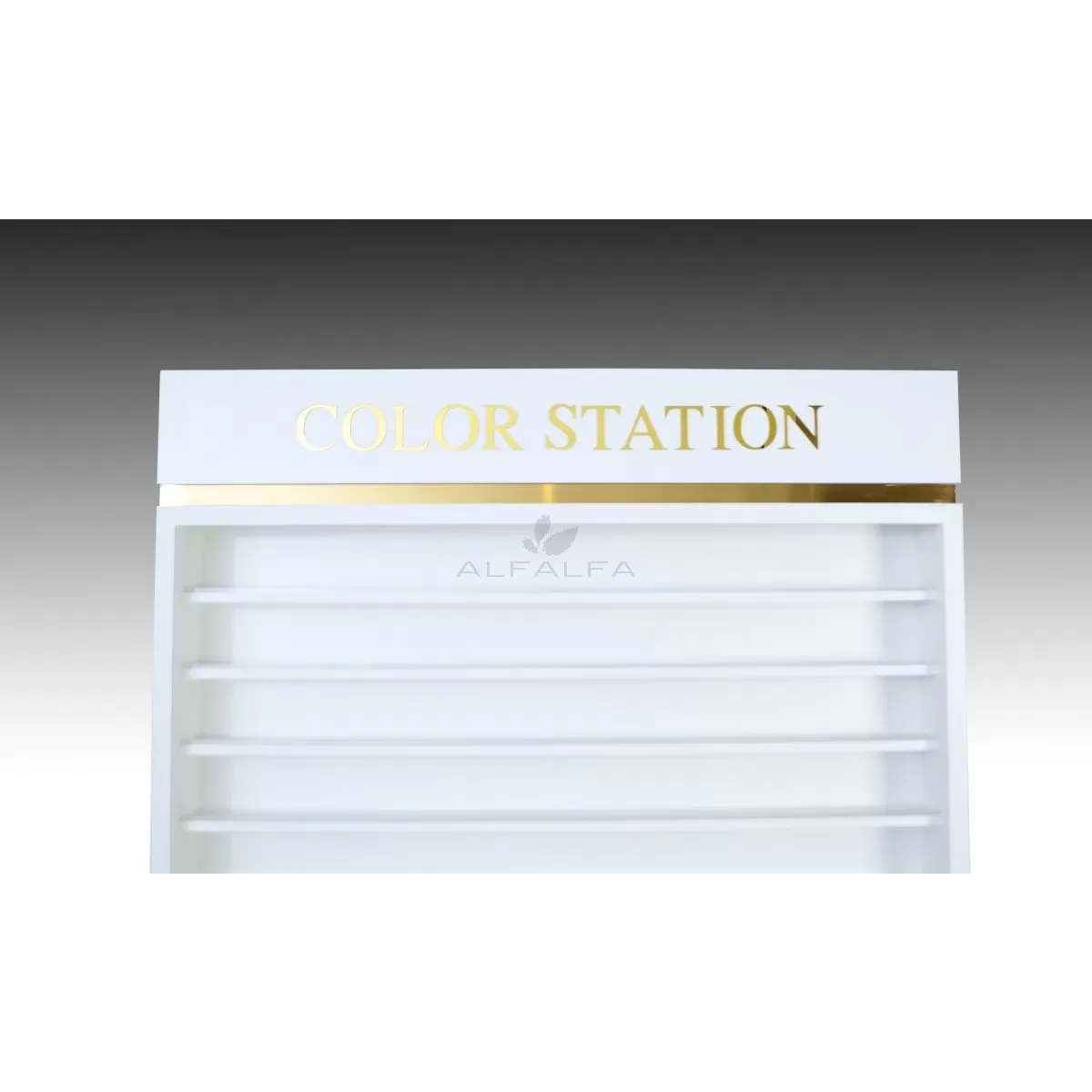 Luxus Color Stand Display - Gold