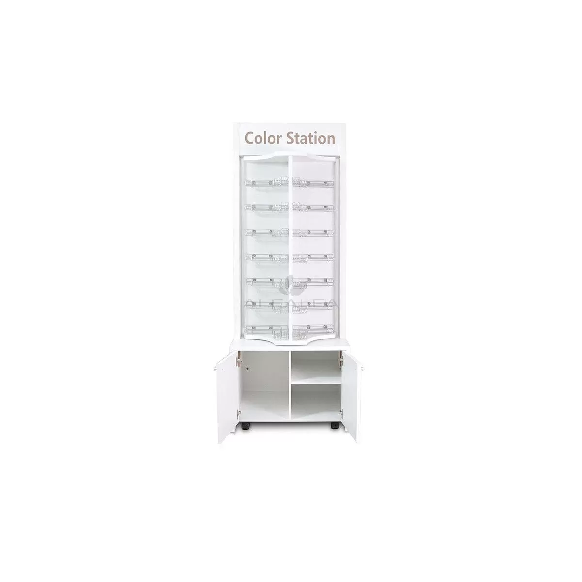 Regis Wooden Rotary Polish & Gel Stand Rack