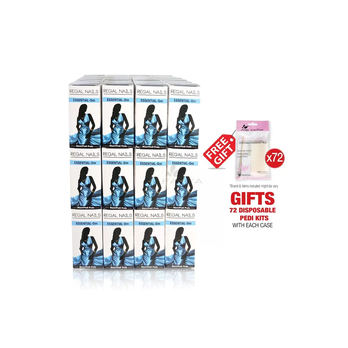 Regal ManiPedi PODs - Essential-Dm - Retail - 4 Steps