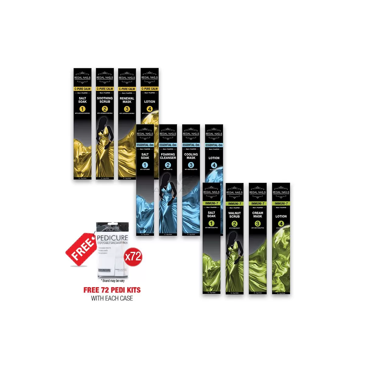 Regal ManiPedi PODs - Introduction Kit – 4 Steps