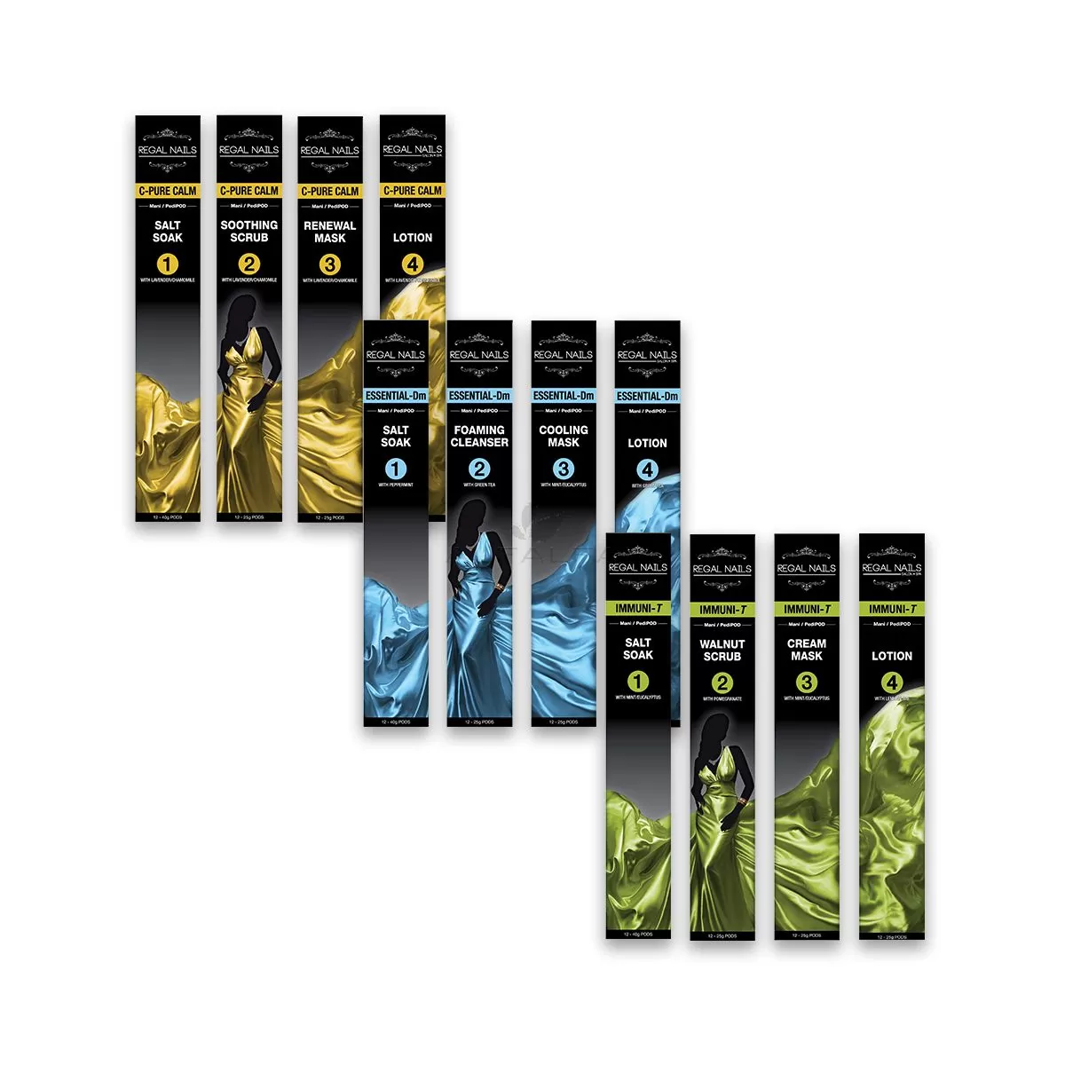 Regal ManiPedi PODs - Introduction Kit – 4 Steps