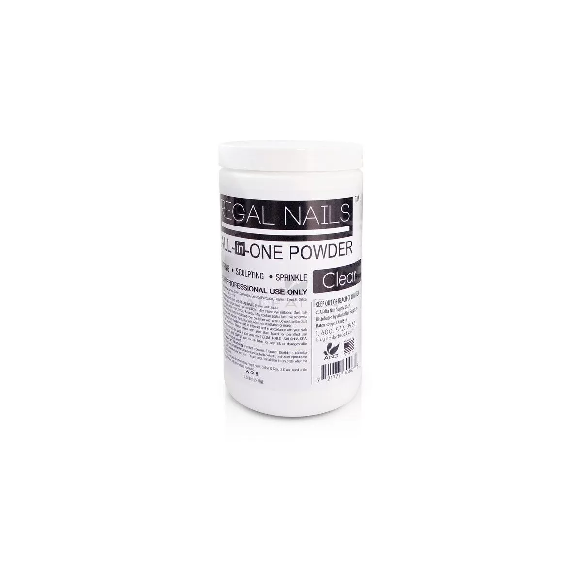 Regal Acrylic Powder - All-in-One Clear