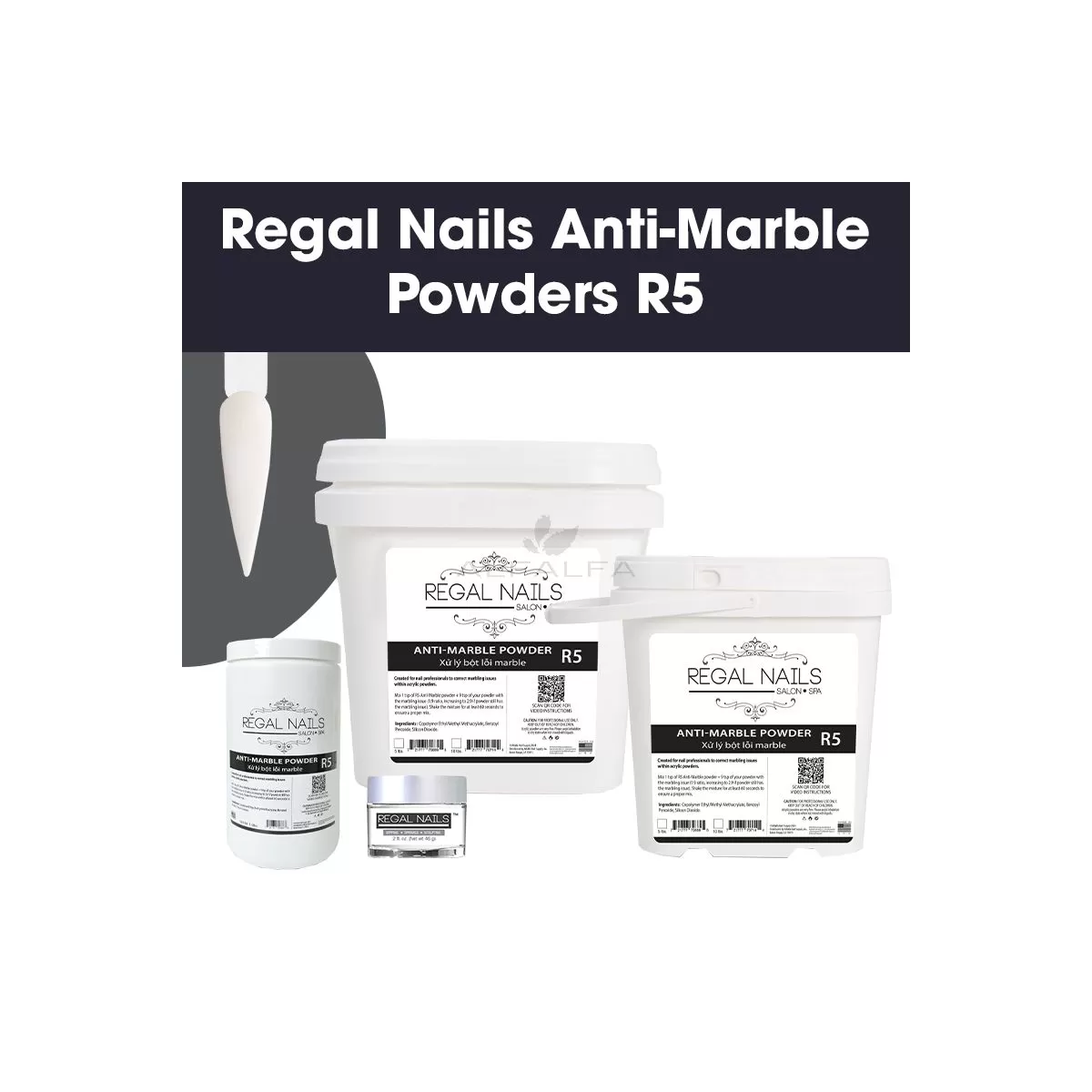  Regal Nails Anti-Marble Powders R5