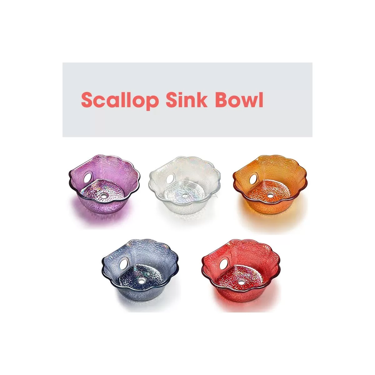 Scallop Sink Bowl