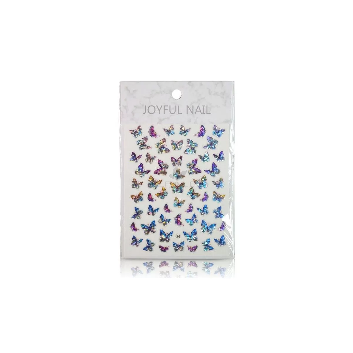 Holographic Laser Butterfly Stickers