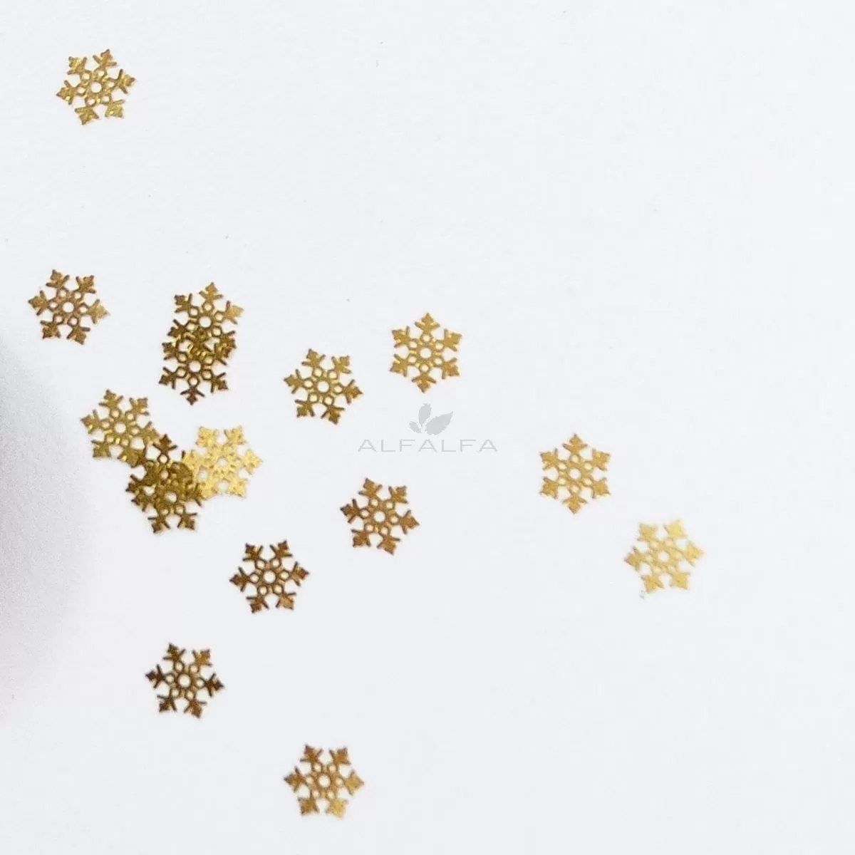 Nail Art Sequin Snow Flakes