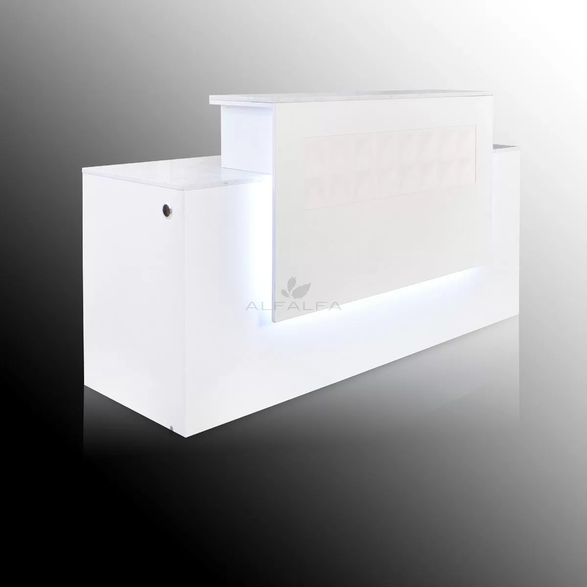 Regis Reception Counter with Marble Tops