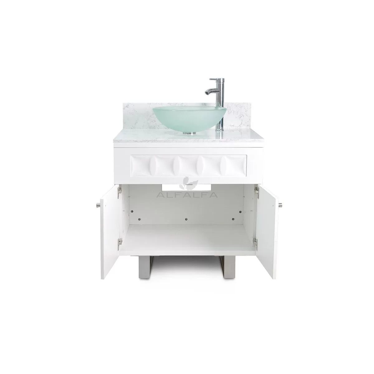 Regis Single Sink with Marble Top - 30
