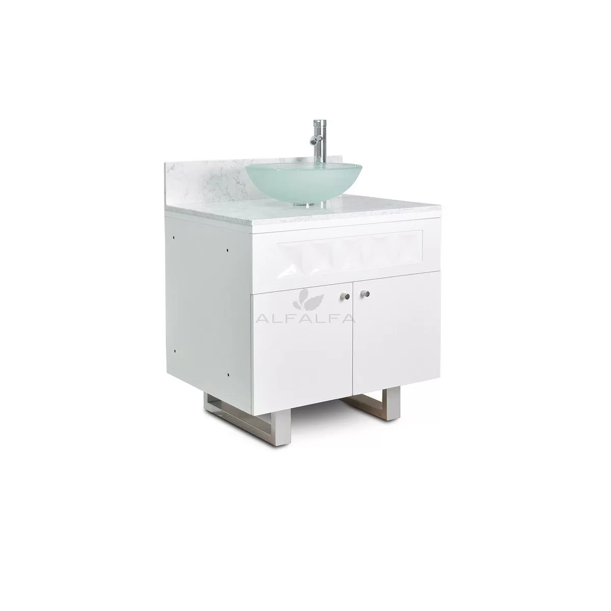 Regis Single Sink with Marble Top - 30