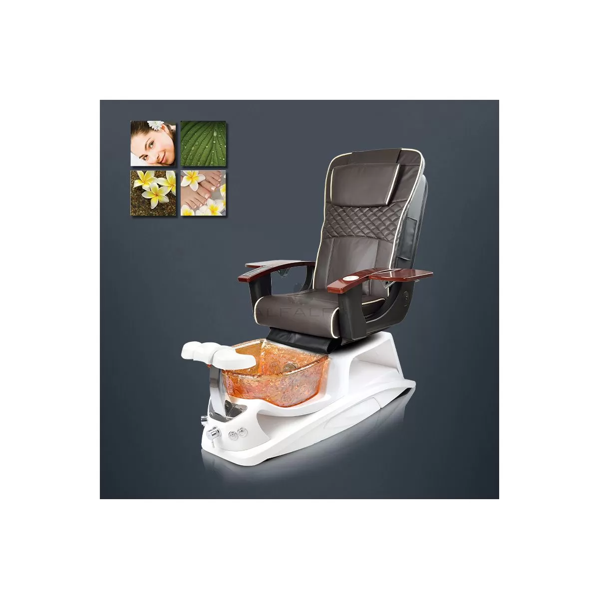 Argento Pedicure Spa Round Sink w/ installation