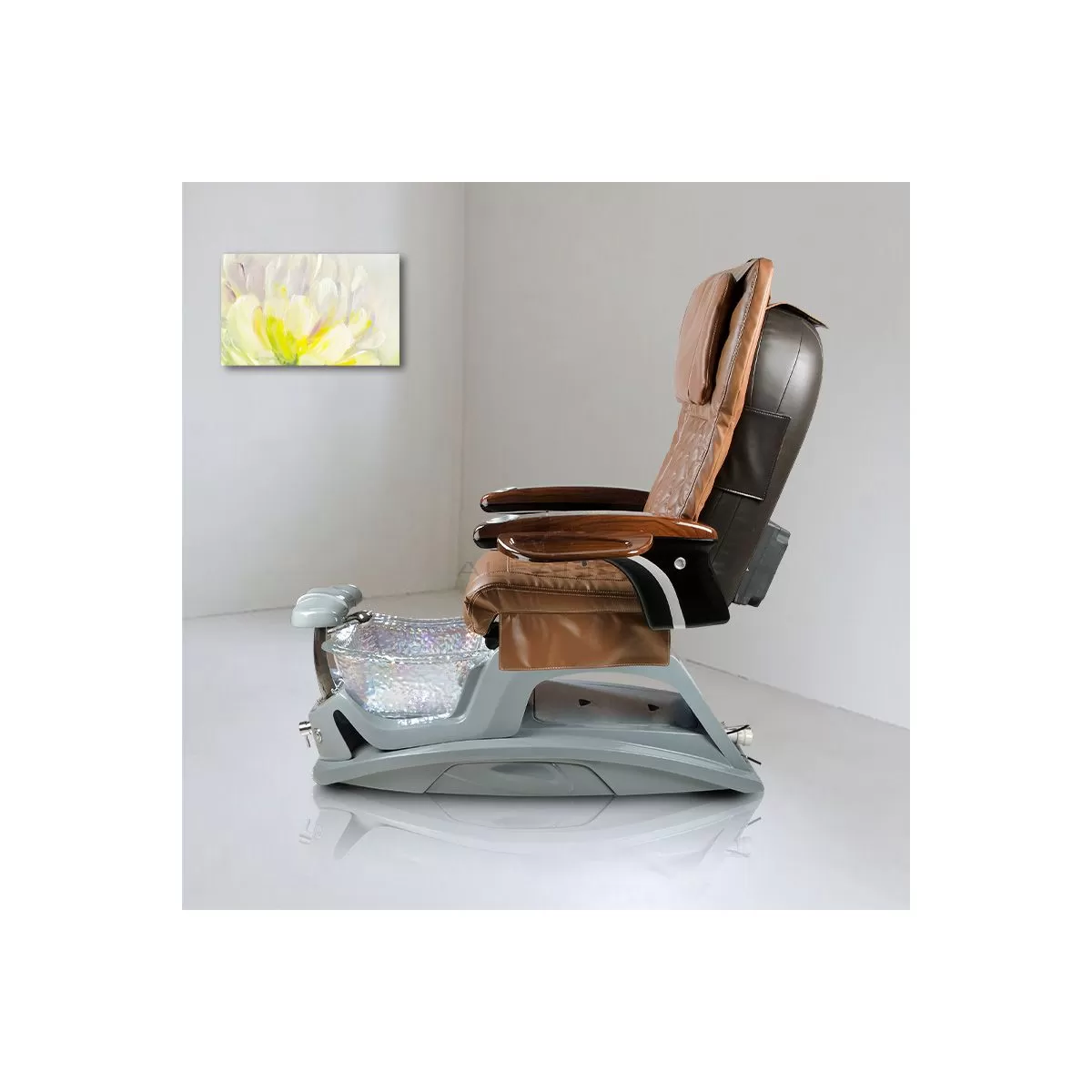 Argento Pedicure Spa Square Sink w/ installation - Grey