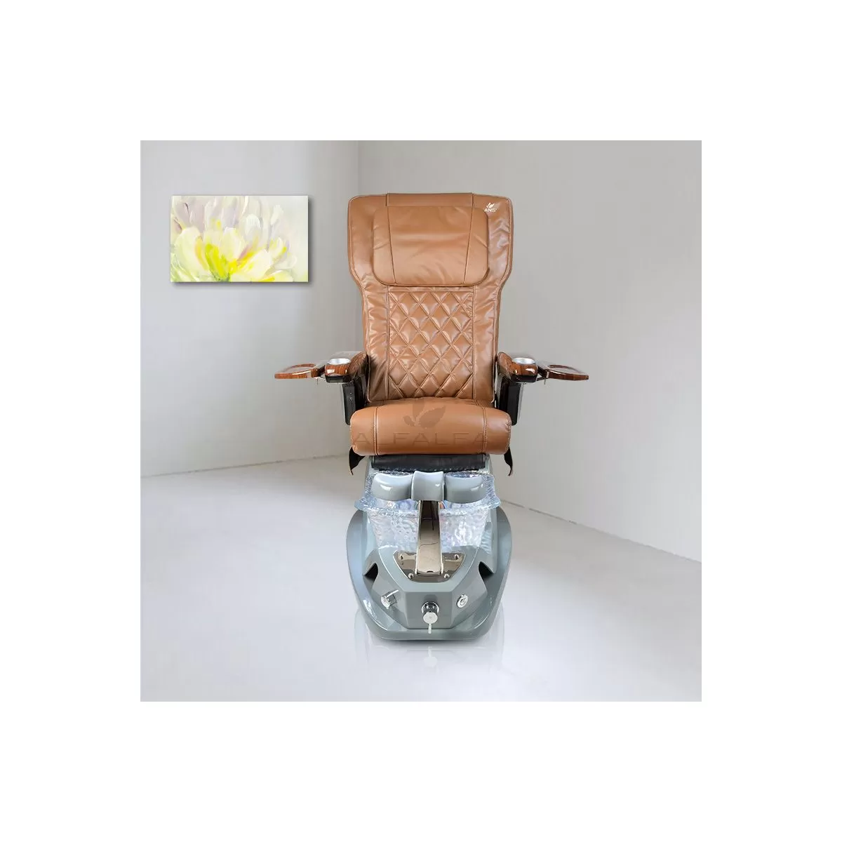 Argento Pedicure Spa Square Sink w/ installation - Grey