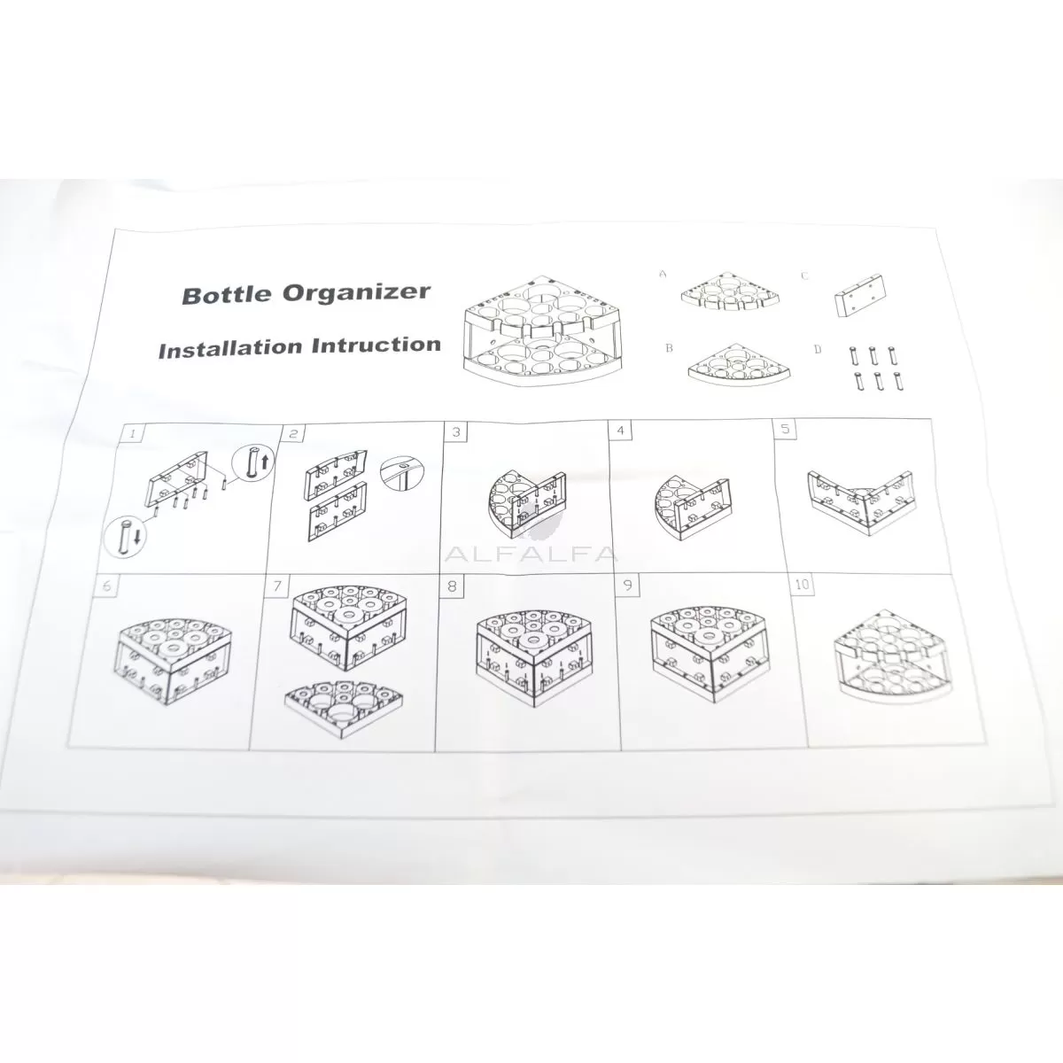 Bottle Organizer for Table