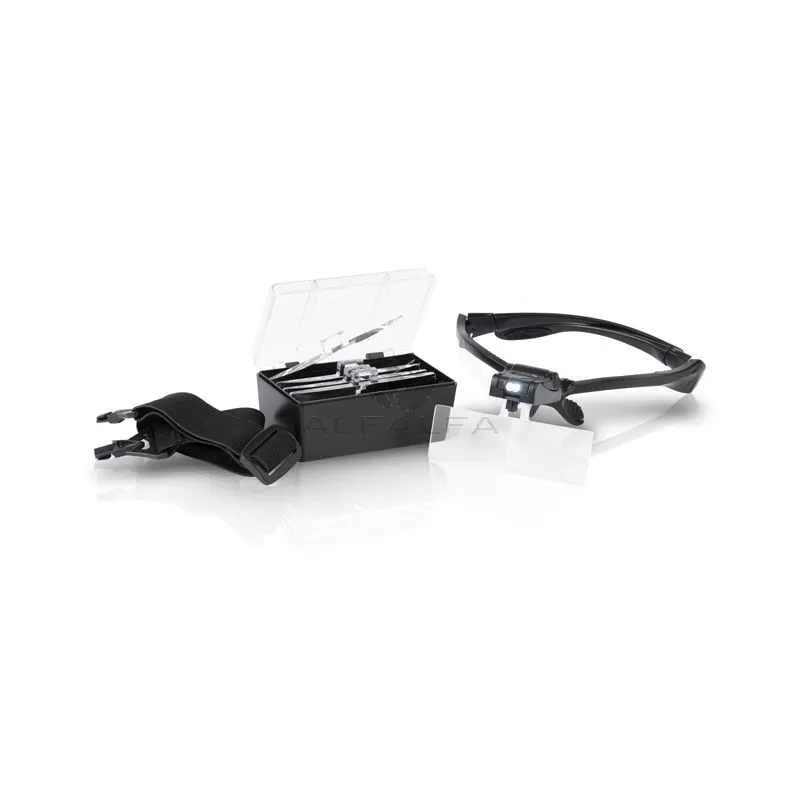 #1 Eyelash Magnifying Glass Headset 