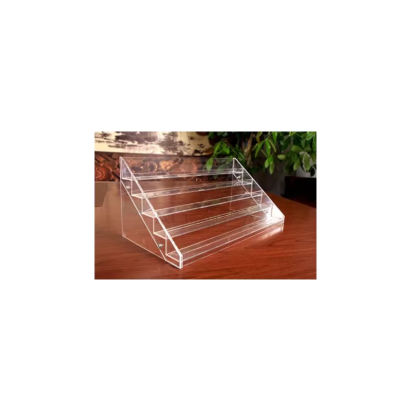 Acrylic Step Rack - 60 Bottles