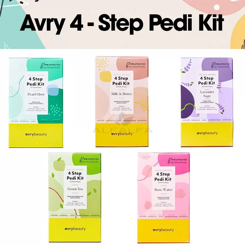 AvryBeauty 4-Step Pedi Kit