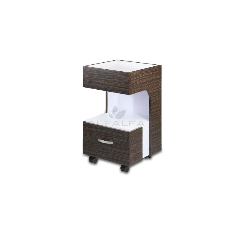 Beniko Pedicart - White Fino & Guayanna Rose
