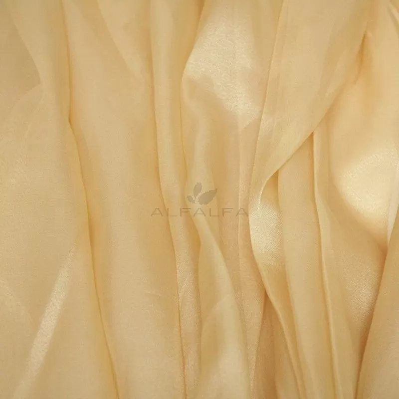 3' Pinch Pleated Gold Drapery