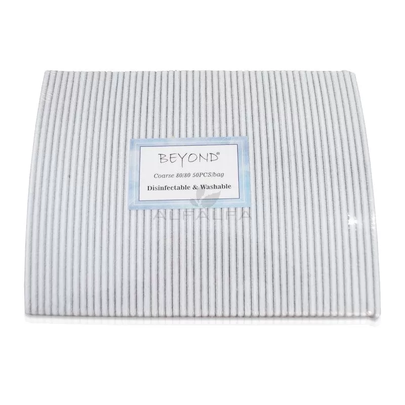 Beyond Zebra File Halfmoon 80/80 -  Disinfectable & Washable