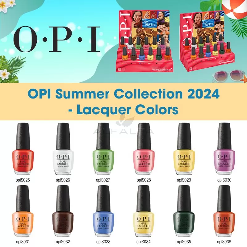 OPI Summer Collection 2024 - Lacquer Colors