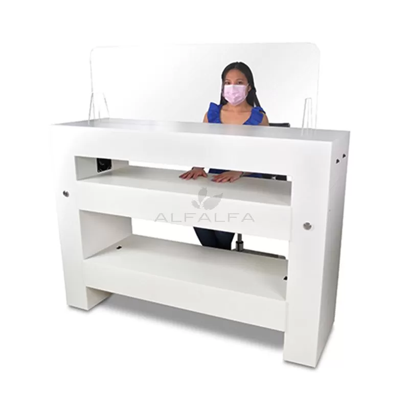 Dual QDry Table Acrylic Protective Screen