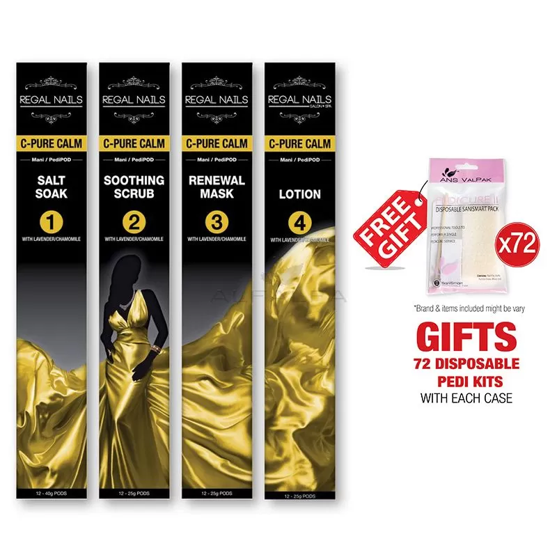 Regal ManiPedi PODs - C-Pure Calm - 4 Steps