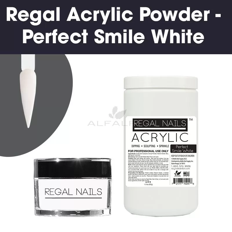 Regal Acrylic Powder - Perfect Smile White