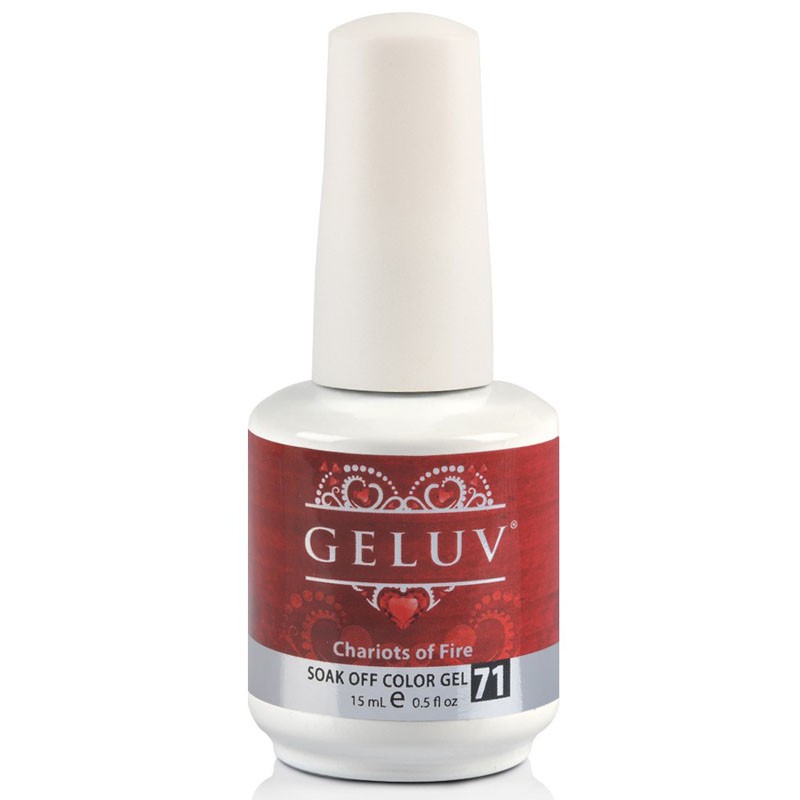 Geluv Gel Polish Color - Chariots of Fire 0.5oz