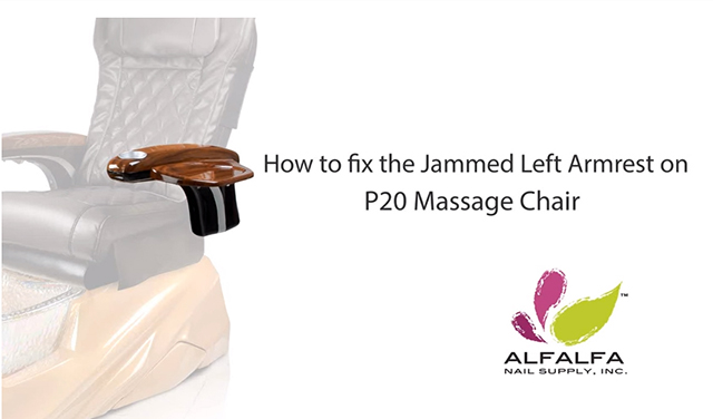 P20 jammed armrest