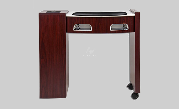 Classic Space Saver Manicure Table with UV Gel Lights Classic Space Saver Manicure Table with UV Gel Lights